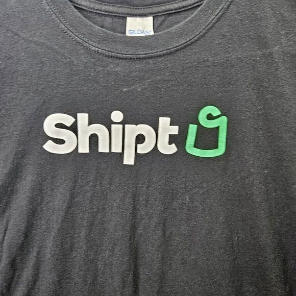 Shipt Employee Uniform Shirt Size L Black Grocery Delivery Gig Work - Picture 2 of 8